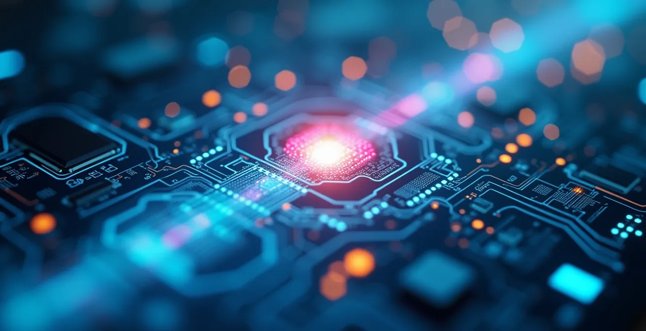 Makroaufnahme digitalisierter Verwaltungsprozesse in Schweizer Gemeinde