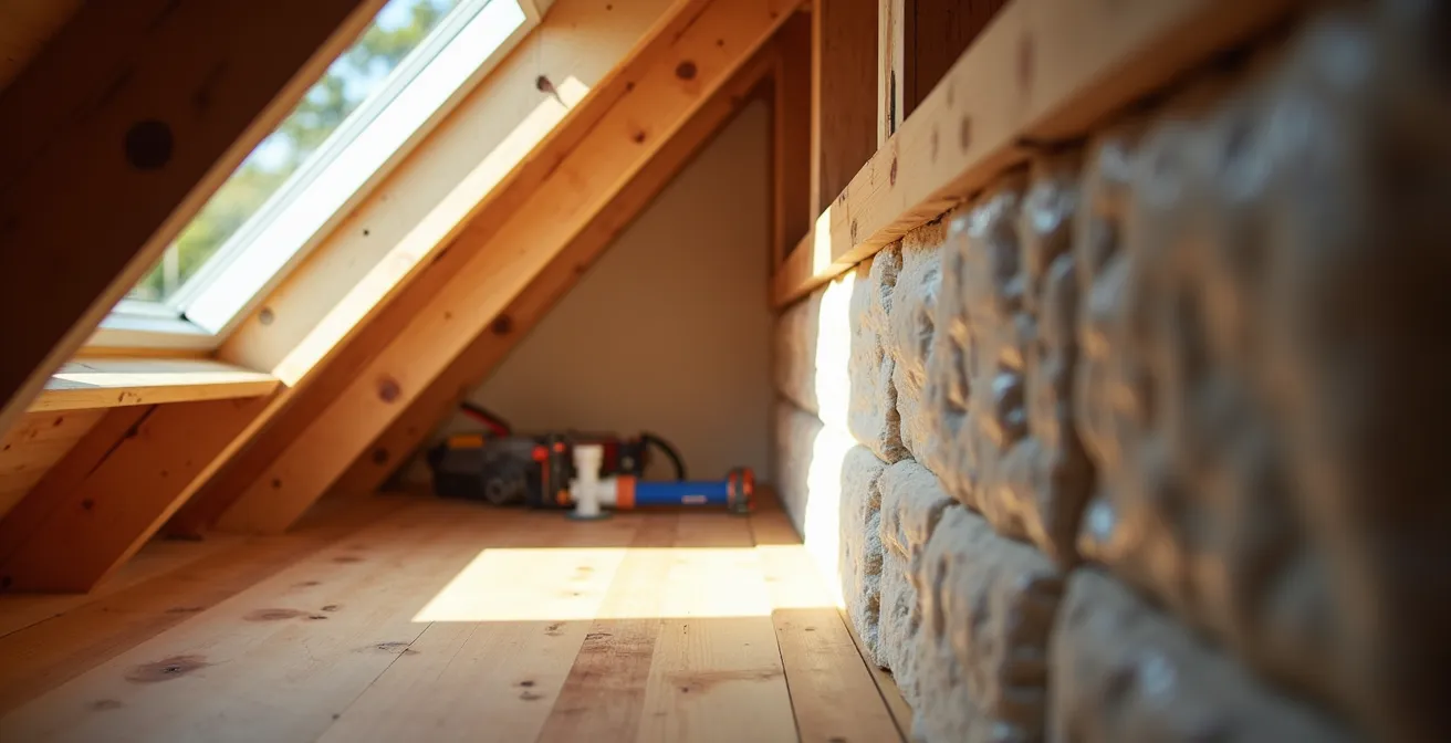 Moderner Dachausbau zu separater Wohnung mit eigenem Eingang