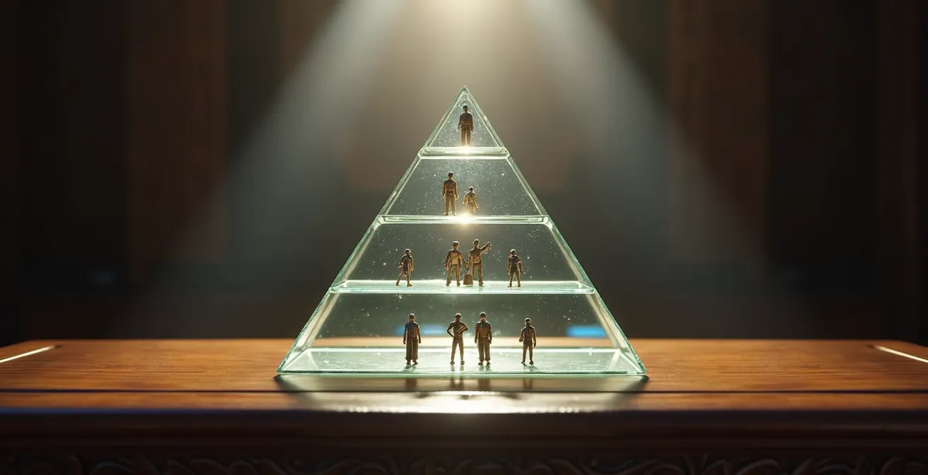 Visualisierung der Gläubiger-Hierarchie im Schweizer Konkursverfahren